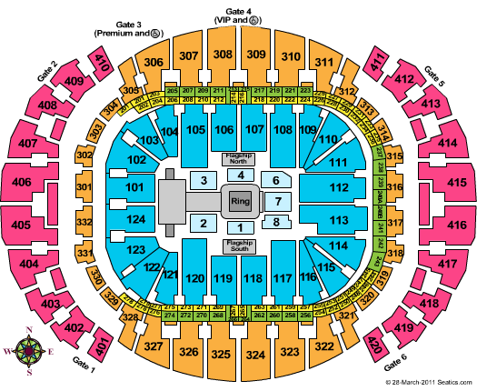 American Airlines Miami Arena Seating Chart