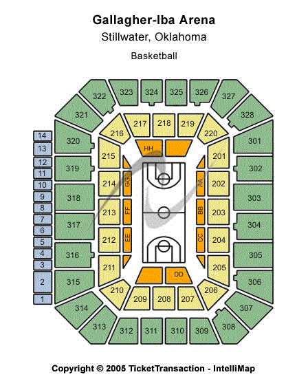 gallagher iba arena seating chart gallagher iba arena iba da chart