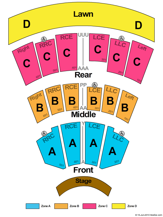Constellation Brands Performing Arts Center Seating Chart ...