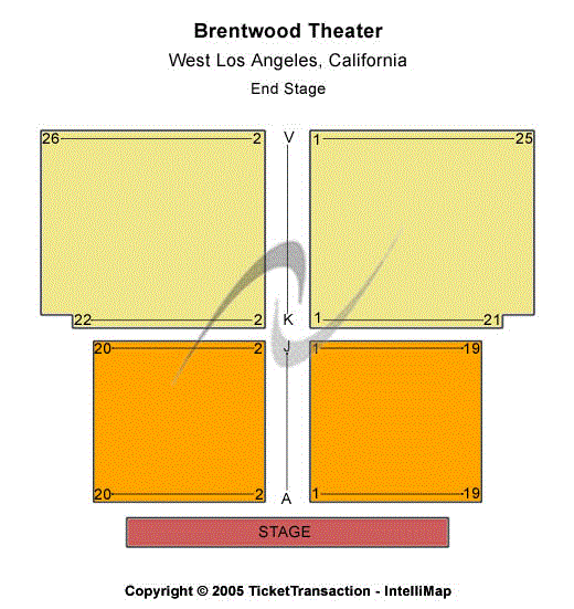Brentwood Theatre Seating Chart Brentwood Theatre Event Tickets