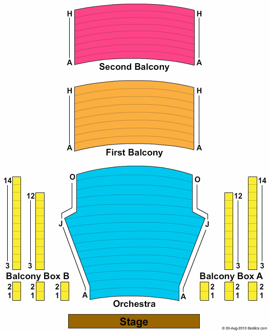 Newmark Theatre Seating Chart | Newmark Theatre Event Tickets & Schedule
