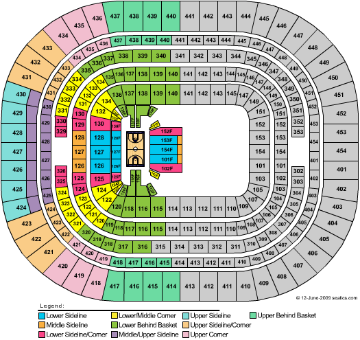 Garth Brooks Seating Chart