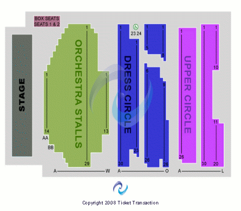Savoy Theatre Seating Chart | Savoy Theatre Event Tickets & Schedule