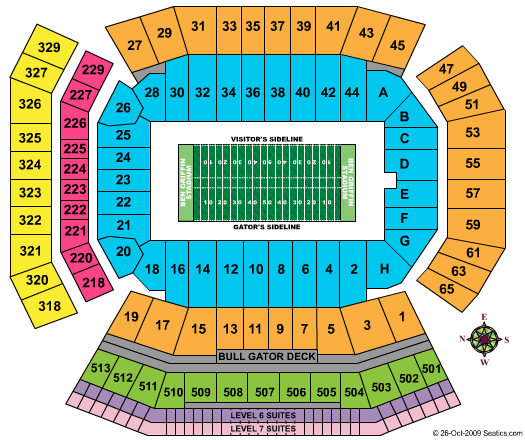 Florida Gators Baseball Seating Chart