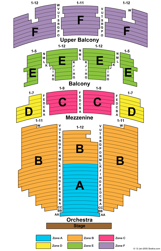 Paramount Theatre Austin Tx Seating Chart Paramount Theatre