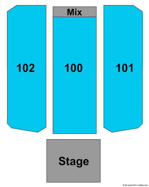 Seneca Niagara Event Center Seating Chart